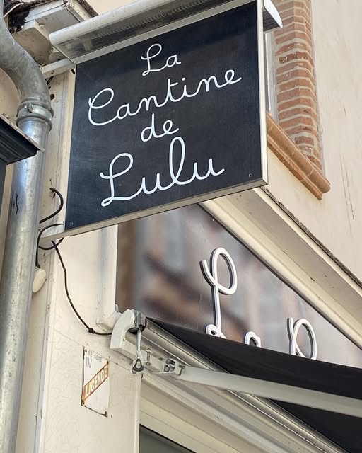 Enseigne extérieure Chez Lulu